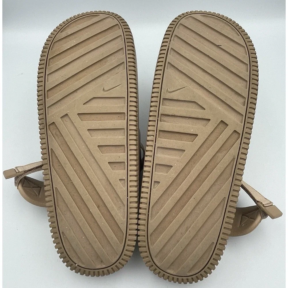 Nike Calm Mule Shoes 'Hemp' (FD5131-200) Size M 11 W12 Adjustable Clogs Slides